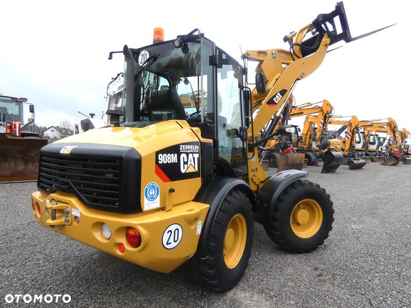 Caterpillar CAT 908M z Niemiec / KLIMA / 2998mtg / - 40