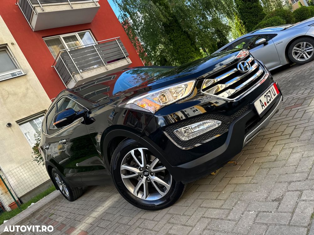 Hyundai Santa Fe blue 2.0 CRDI 4WD Premium - 3