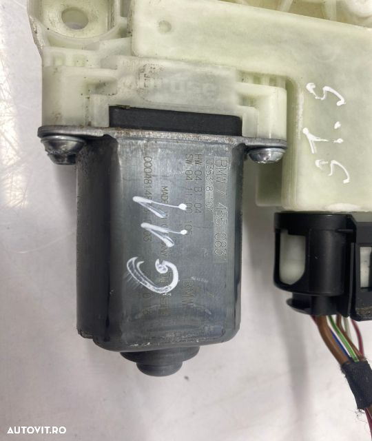Motoras macara geam stanga spate  7455083 BMW Seria 7 G11/G12  [din 2015 pana  2020] seria - 3