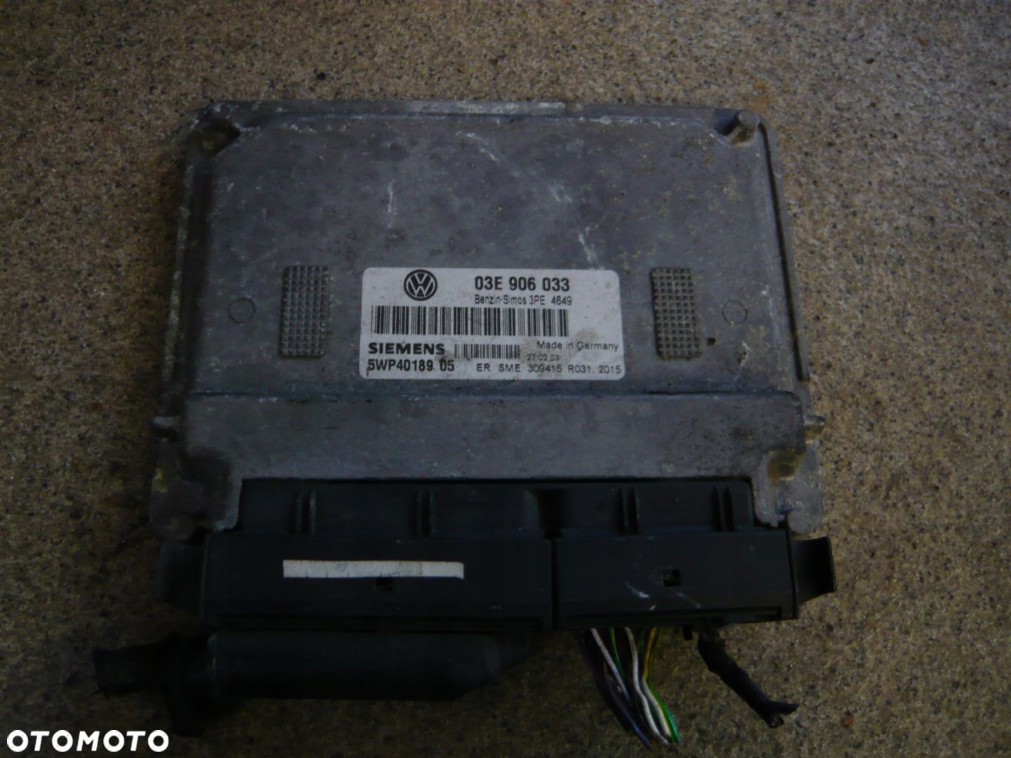 Komputer Sterownik Silnika 5WP4018905 VW Polo - 1