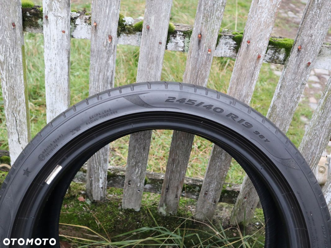 Opona letnia Pirelli P Zero 245/40R19 98 Y rant ochronny, wzmocnienie BMW - 4