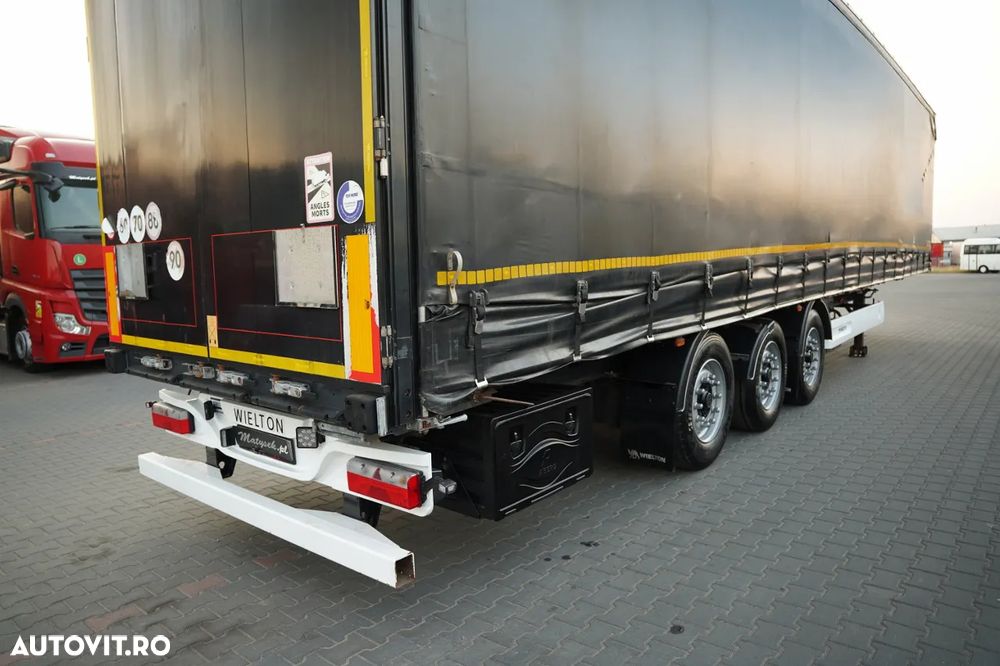 Wielton CORTINĂ / STANDARD / PUNCT DE ACOPERIȘ CULISANT / ACOPERIȘ CULISANT / 385/65 R22.5 - 9