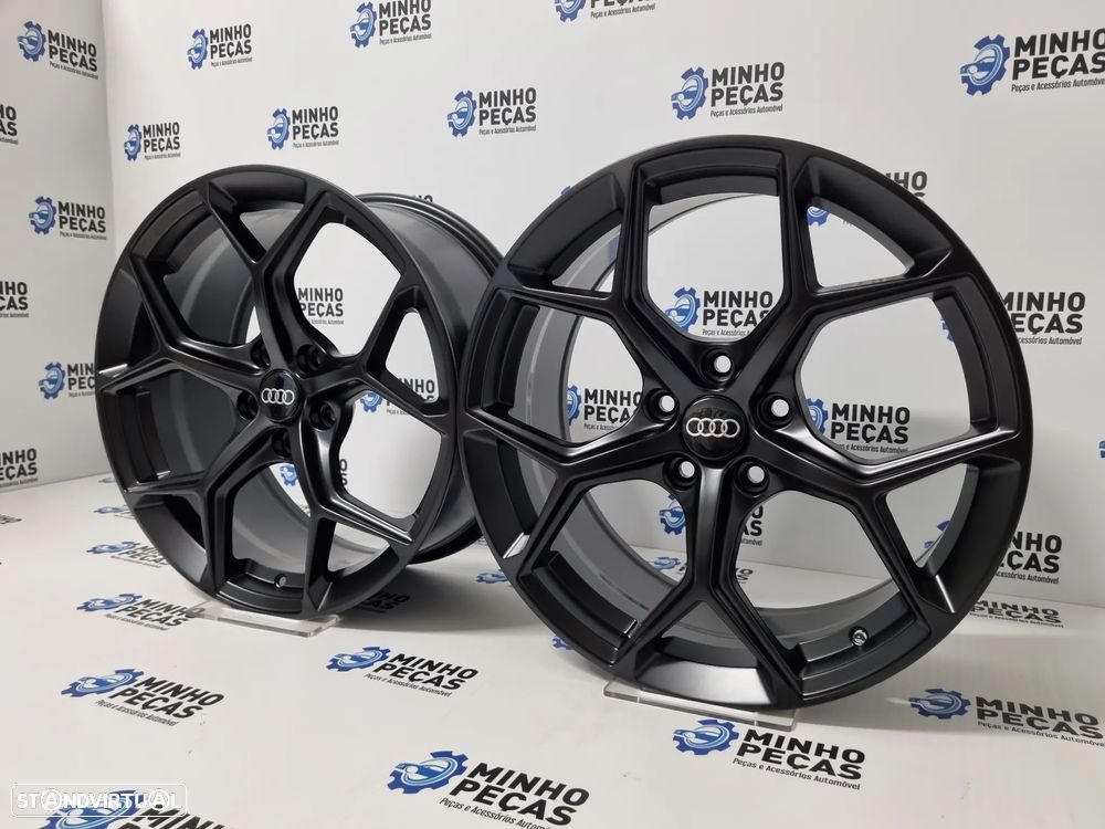 Jantes Audi RS4 B9 8W em 18 Satin Black (5x112) - 3