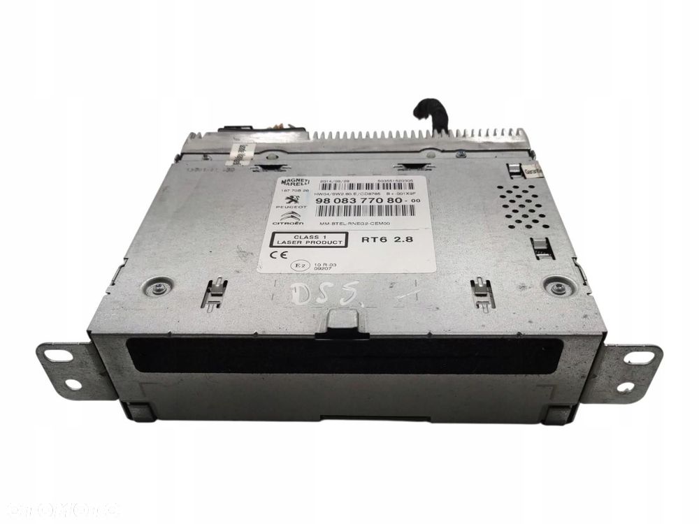 RADIO FABRYCZNE NAWIGACJA CITROEN DS5 2011-2015 9808377080 - 1