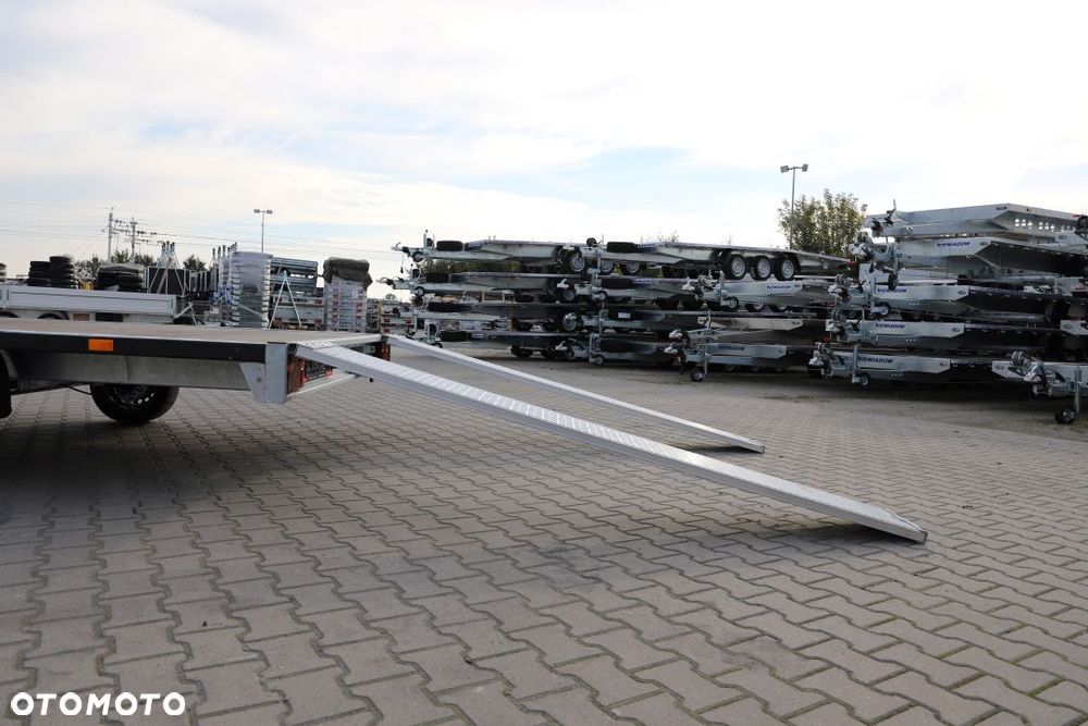 Inny Platforma FOOWEE 3.2x2.2 do transportu dwóch quadów, buggy DMC 1300kg, Podjazdy 2.4m alu - 16