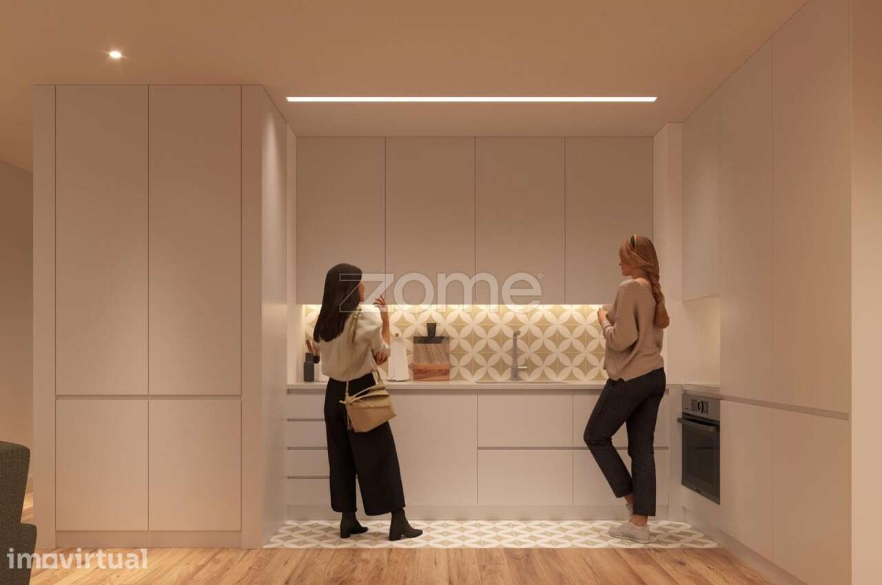 Apartamento T1 Novo -Centro histórico Braga - Grande imagem: 5/17