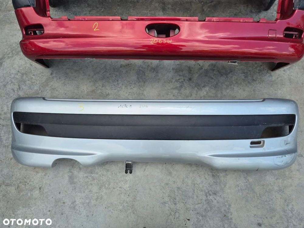 ZDERZAK TYŁ TYLNY PEUGEOT 206 KOMBI - 5