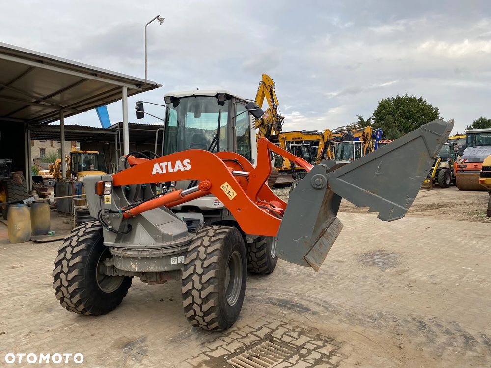 Atlas AR75S, 2014 ROK, WIEŻA OBROTOWA, ŁYŻKA OTWIERANA + WIDŁY, z NIEMIEC, - 8