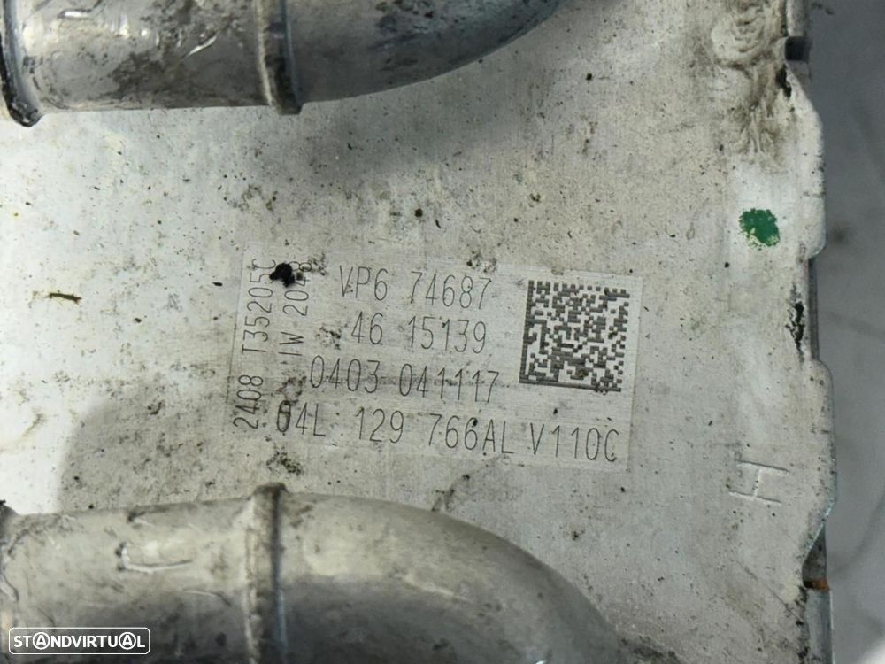 Colector de admissão com Intercooler VW GOLF VII 1.6 TDI 04L129766AL MOTOR DDYA - 5