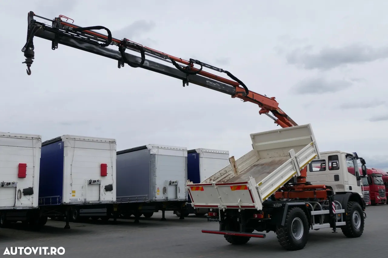Iveco EUROCARGO 150E25 / 4X4 / BASCULANTE + HDS TEREX 120.2 E / PENTRU INDUSTRIA ELECTRICĂ / RADIO CONTROL / 67.000 KM KILOMETRAJ - 5