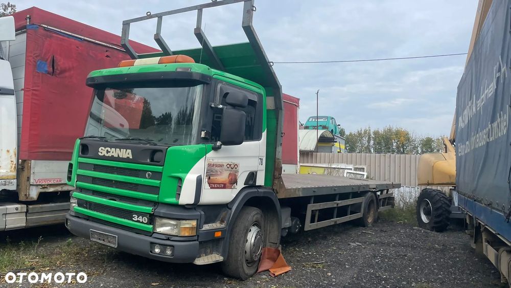 Scania 340  Zabudowa do słomy  na części ! - 4
