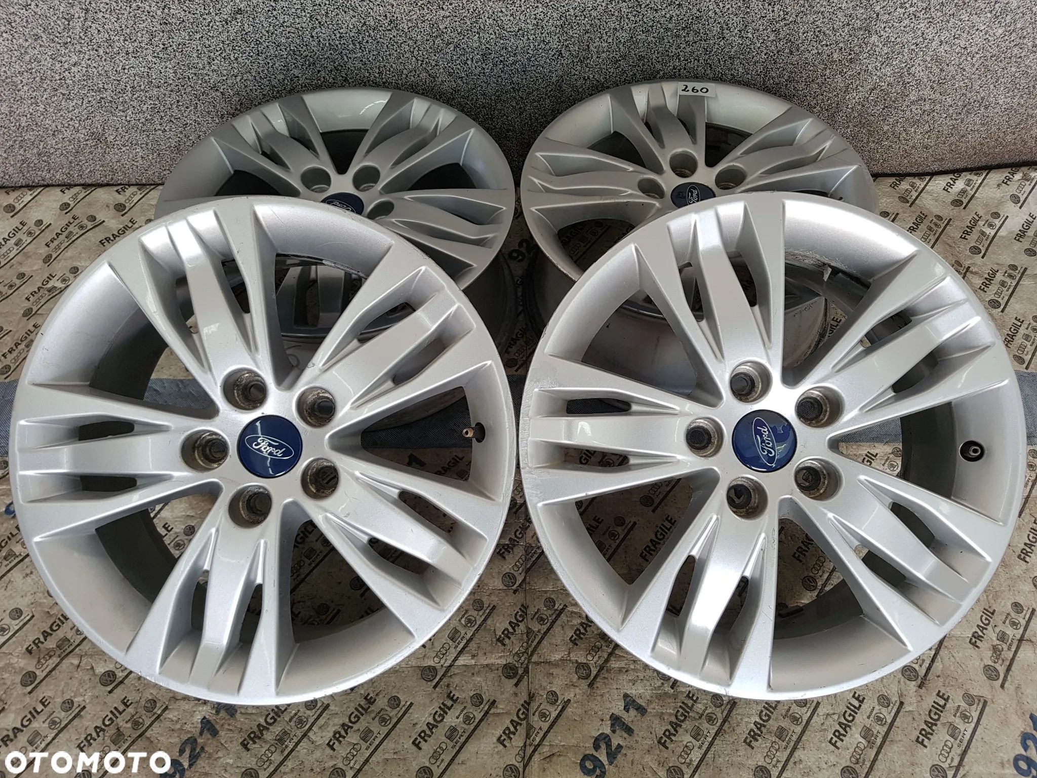 ALU FELGI FORD C-MAX KUGA  FOCUS MONDEO 7JX16  5X108 ET50 - 1