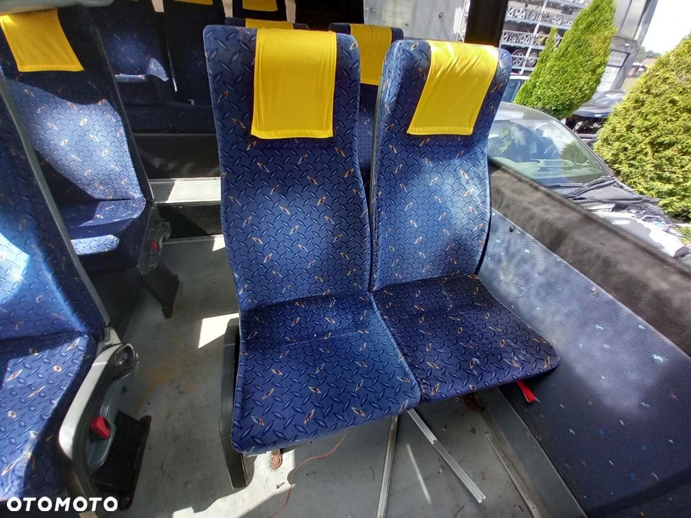 MERCEDES SPRINTER 903 KOMPLET FOTELI AUTOBUS ŁADNE 14 MIEJSC PODŁOKIETNIK - 6