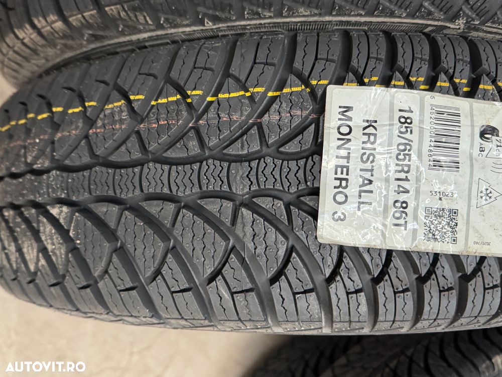 Vând 2 anvelope 185/65/14 fulda de iarnă noi - 3