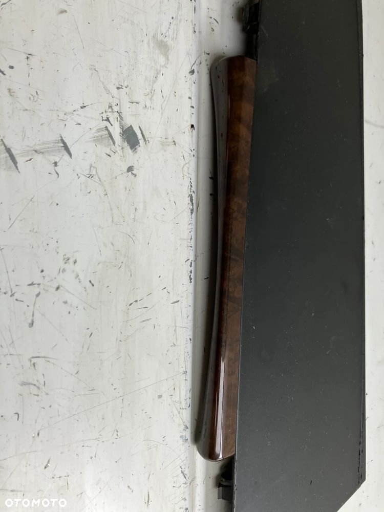 DEKORY LISTWY DREWNO BMW E65 CIEMNE POŁYSK - 15