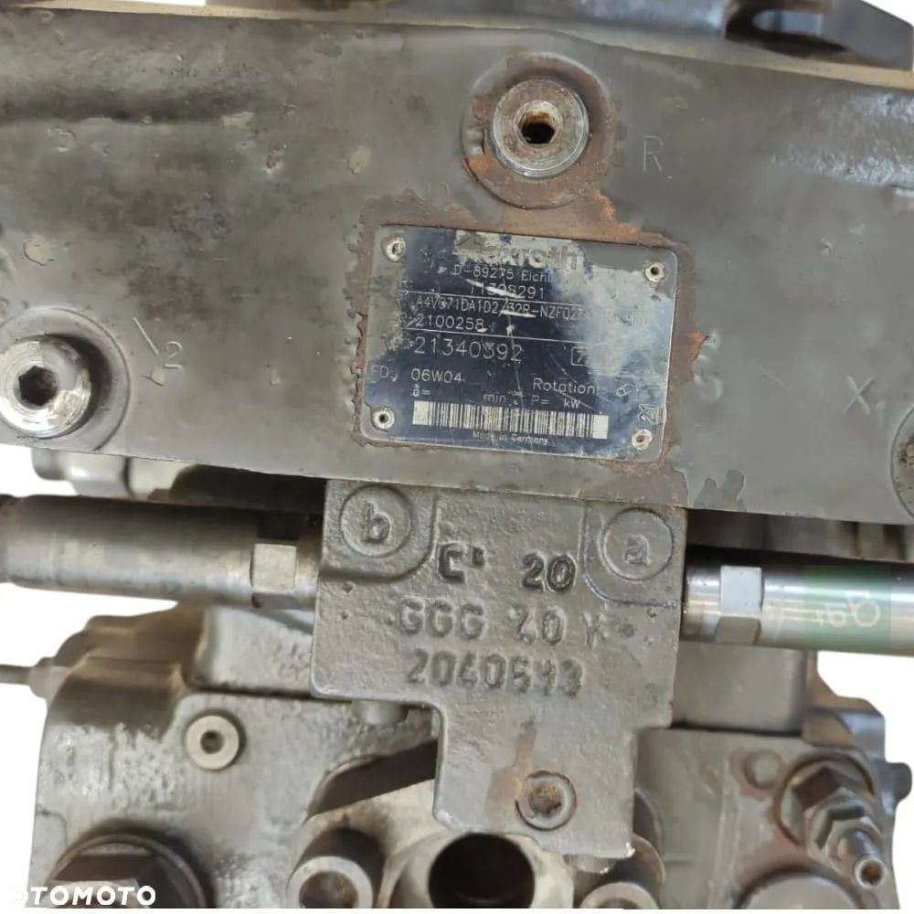 Silnik hydrauliczny A4VG71 Rexroth 11308291 Volvo L35B - 9