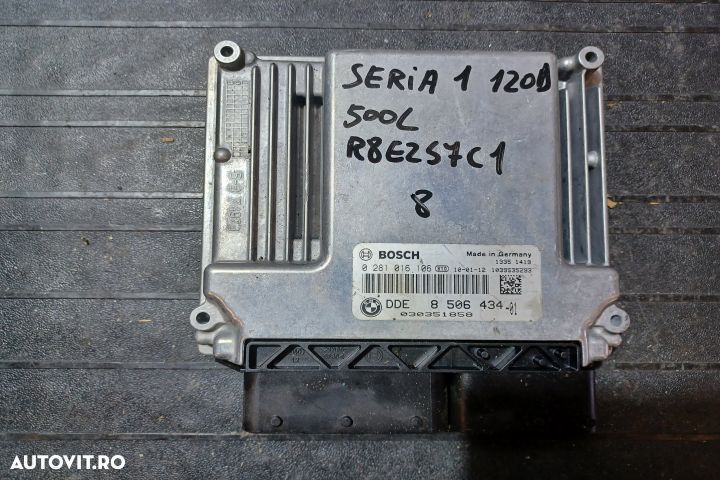 Calculator motor ECU 0281016106 0281016106 BMW Seria 1 E87 [2004 - 20 - 1