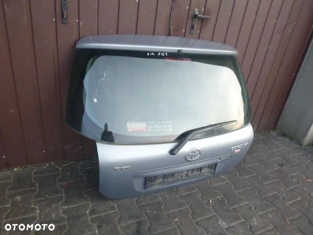 KLAPA TYŁ TYLNA KOMPLETNA TOYOTA COROLLA E12 3D 01-07 KOLOR 8Q3 - 9