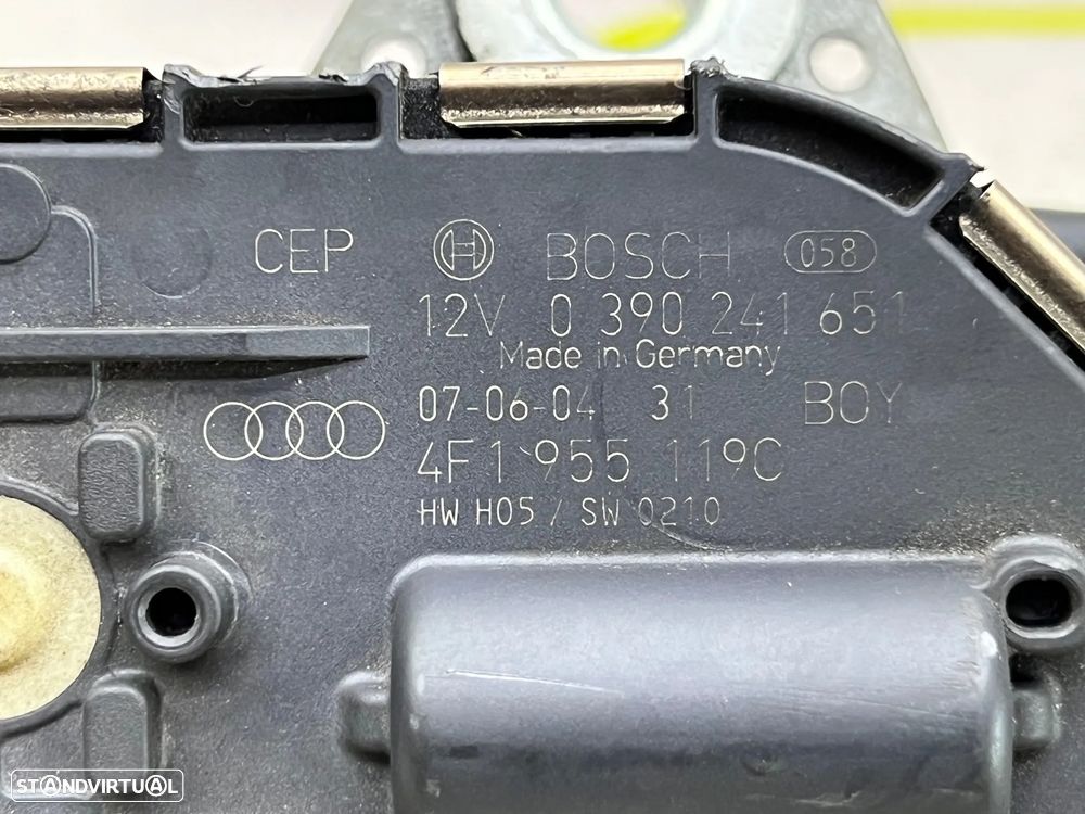 Limpa Vidros AUDI A6 (C6) Avant 2.7 TDi Ref. 4F1955023K - NO. 340065 - 2