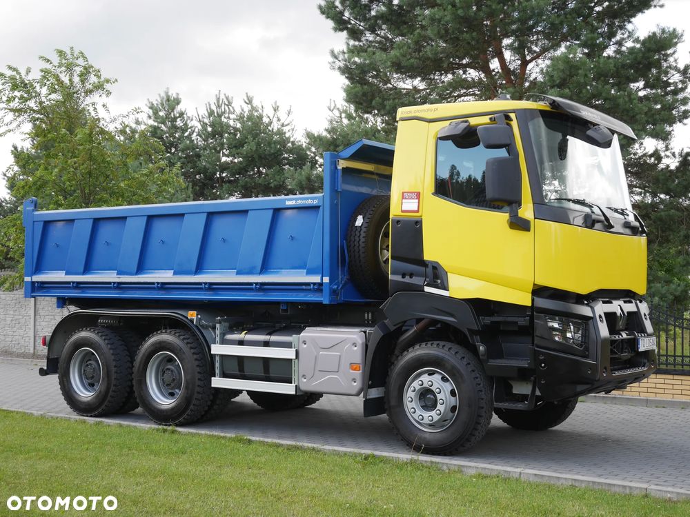 Renault KERAX K 460 30 TYŚ.KM JAK NOWY,3-STRONNA/ 6X4/HYDRO BURTA - 7