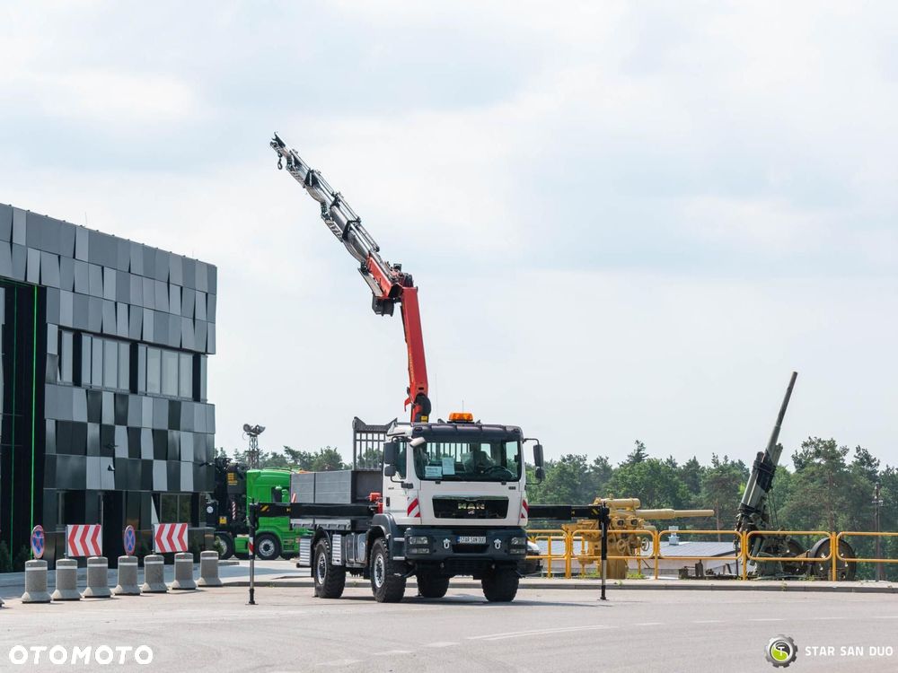 MAN TGM 18.340 4x4 PALFINGER PK 18002 HDS Żuraw Wciągarka - 2