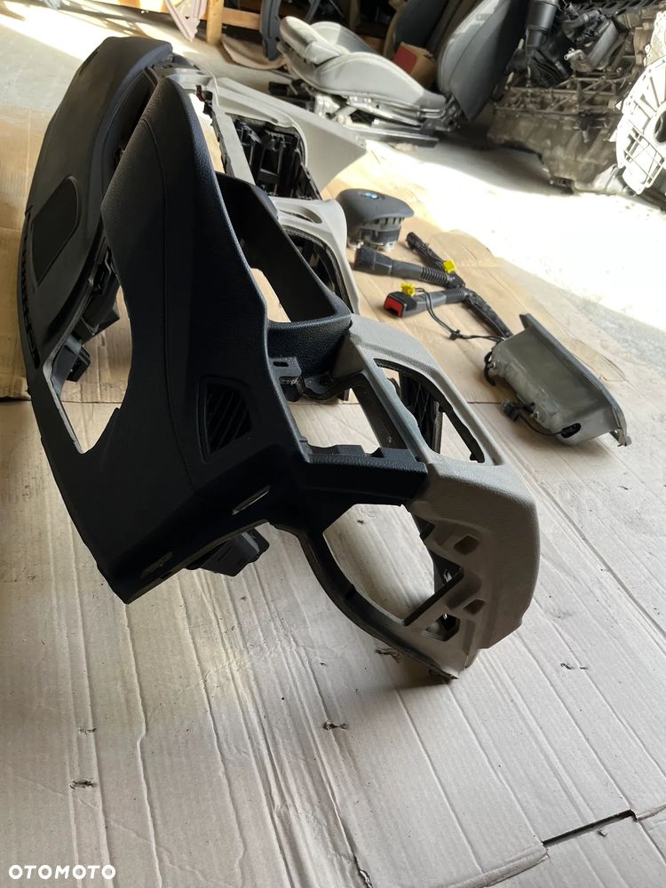 BMW 3 4 F30 F31 F32 F34 F36 DESKA ROZDZIELCZA KOKPIT KONSOLA ARIBAG NAPINACZE HUD ORYGINAŁ KOMPLET - 5
