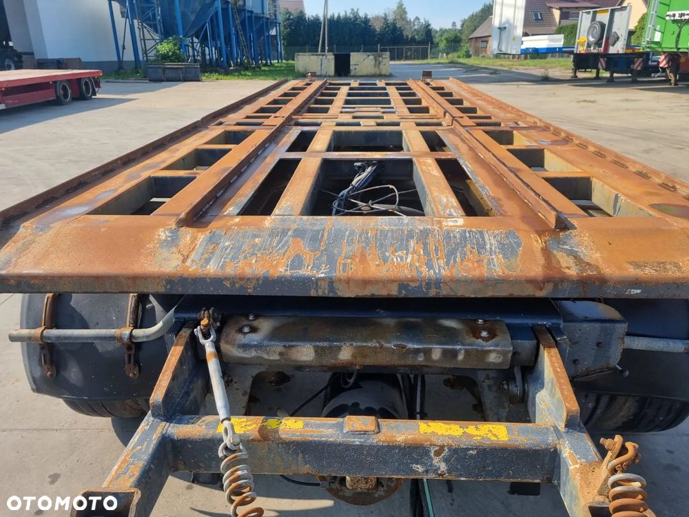 Cmt Przyczepa Hakowiec Wywrotka do Przewozu Kontenerów 6,50 m - 7,00 m - 9