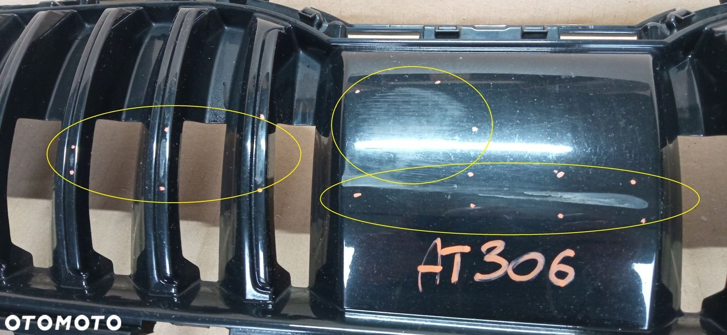 SKODA OCTAVIA III LIFT 16- ATRAPA GRILL KRATKA ZDERZAKA PRZÓD 5E0853653C - 6