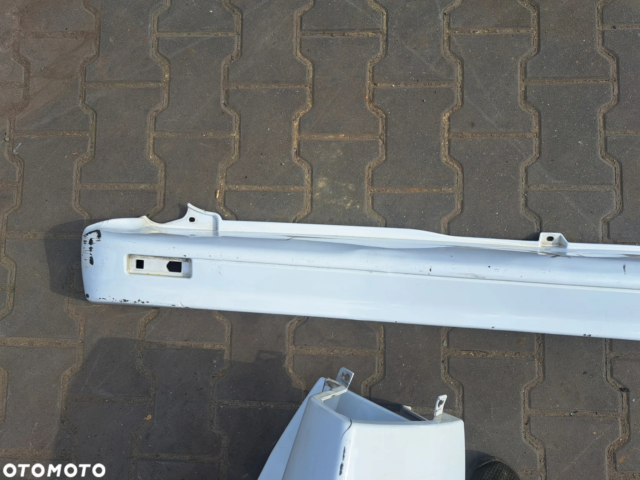 Renault Trafic II Vivaro zderzak tył tylny kompletny Primastar - 3