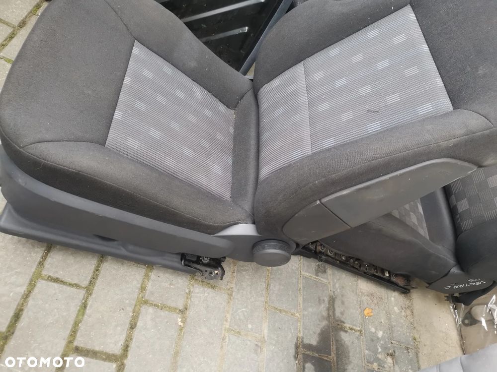 Fotel, Siedzenie Pasażera Opel Vectra C LIFT Kratka UK - 5