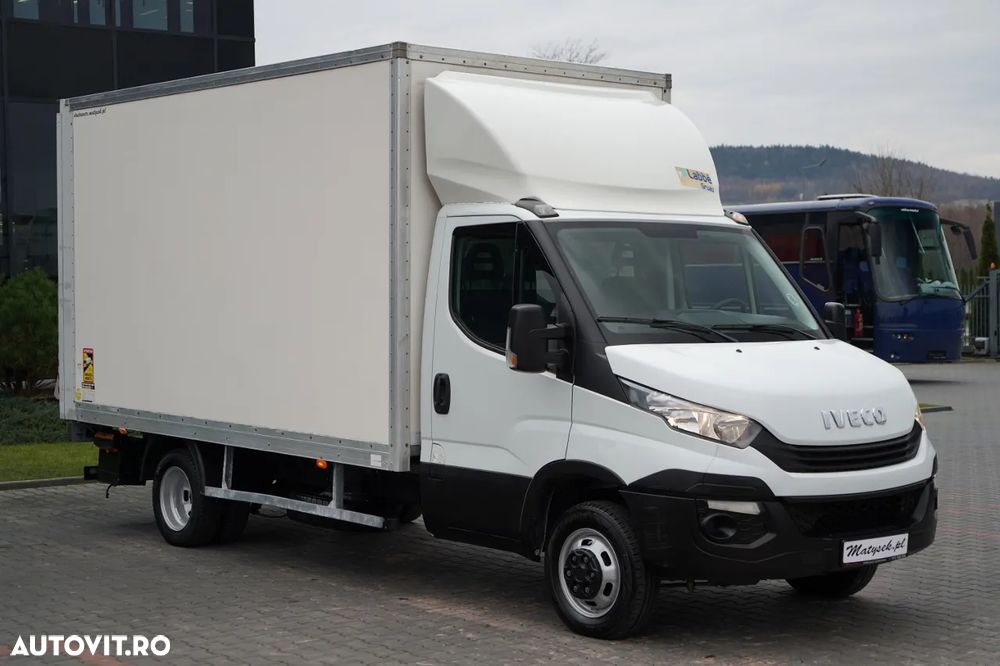 Iveco DAILY 35-140 / 4.2 M CONTAINER / LIFT / TWIN GVWR: 3500 KG / IMPORTAT - 3