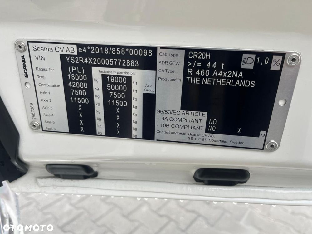 Scania R 460 A4x2NA ADR FL Kompresor - 10