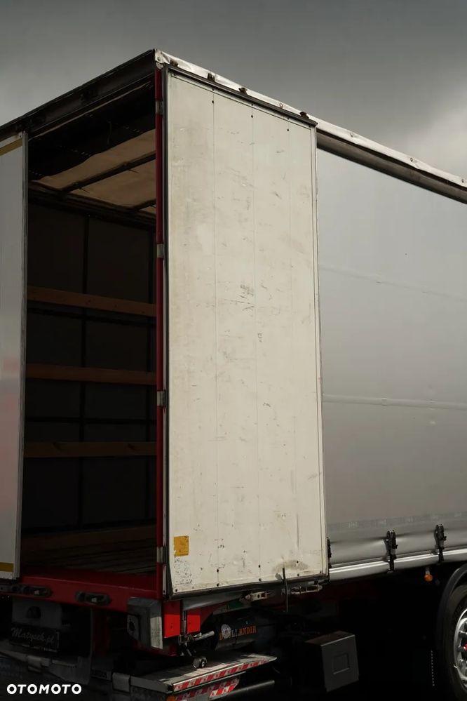 Fruehauf / FIRANKA / PALECIARA / WINDA DHOLLANDIA - 2 000 KG / MOCNA PODŁOGA / OŚ PODNOSZONA / OSIE SAF / - 16