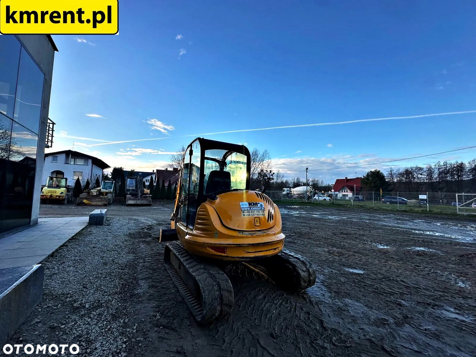 JCB 8065 MINI-KOPARKA 2010 R. | CAT 307 JCB 855 - 9