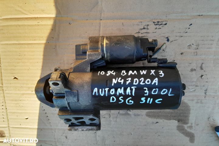 ELECTROMOTOR N47D20A DSG 0001109 MX1253 BMW X3 - 1