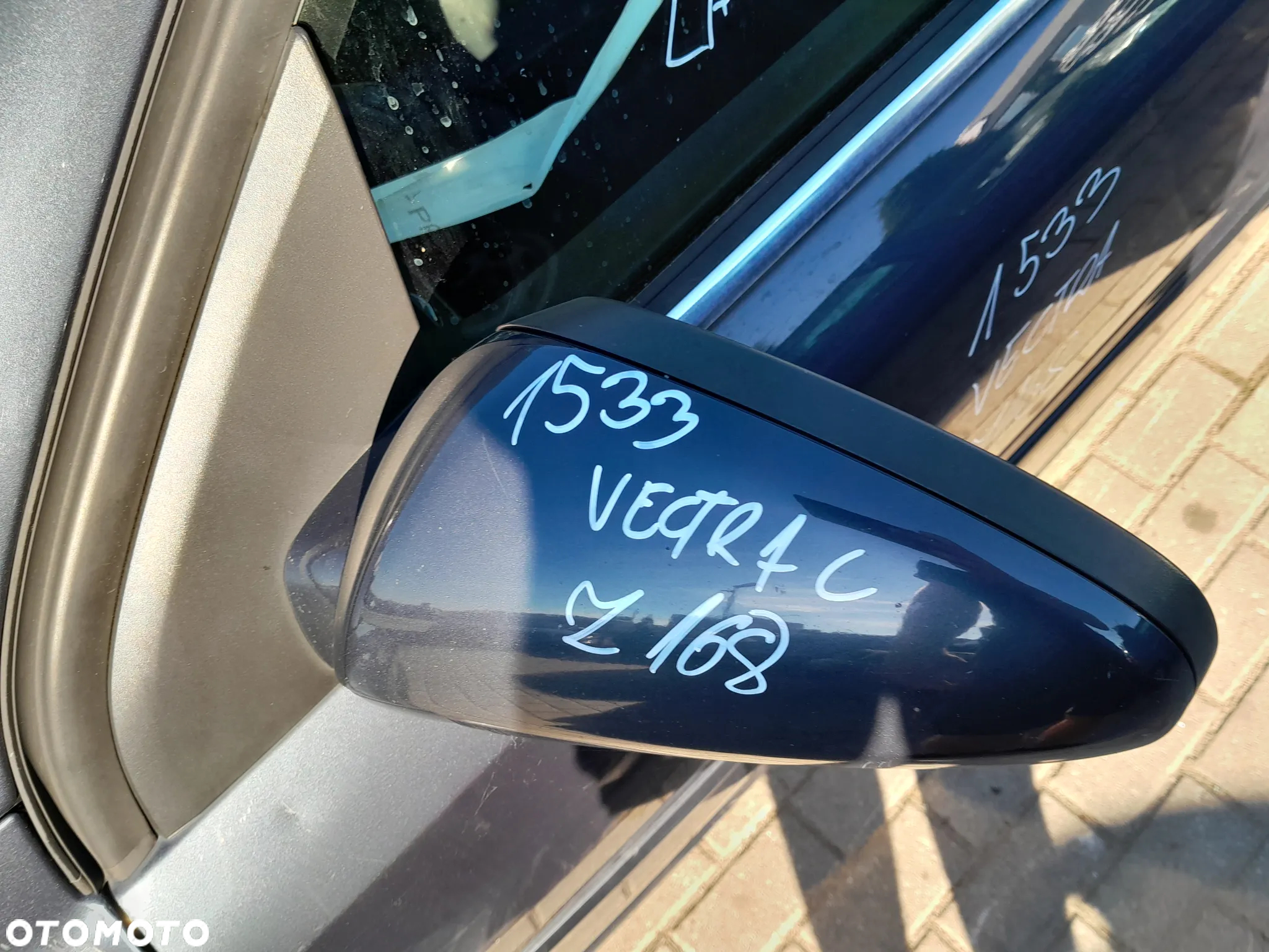 OPEL VECTRA C LUSTERKO LEWE PRZEDNIE LEWY PRZÓD KOLOR: Z168 - 4