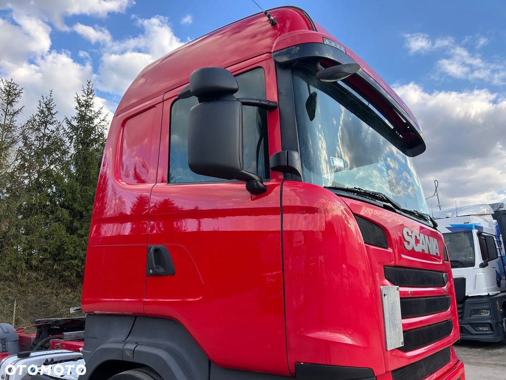 Scania R450 RETARDER / HYDRAULIKA / ALUFELGI / WAGA WSKAŹNIK OBCIĄŻENIA / NOWA SPRĘŻARKA / TURBINA PO WYMIANIE / BARDZO ŁADNY STAN 2015 ROK !! - 19