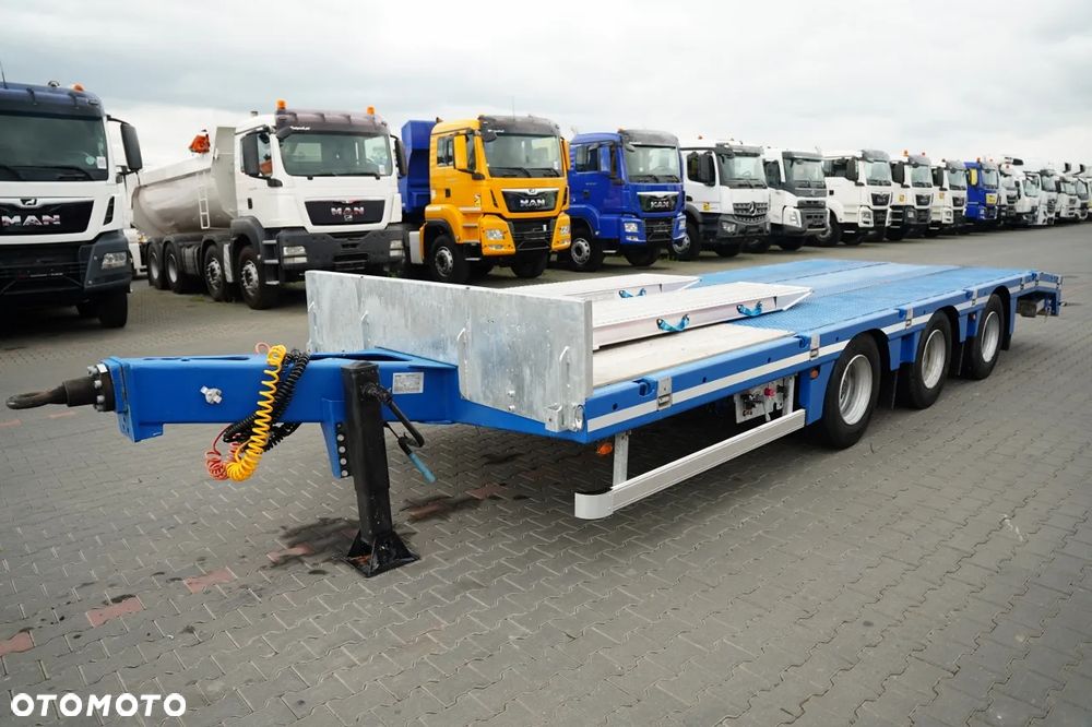 Faymonville MAXTRAILER PRZYCZEPA LAWETA  7,5 M / POSZERZANA / DMC: 26 TON  / OŚ SKRETNA / - 4