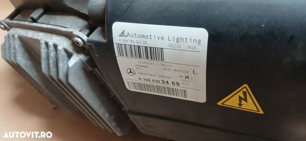 Set Faruri Xenon Stanga-dreapta Mercedes GL 2015 W166 - 7