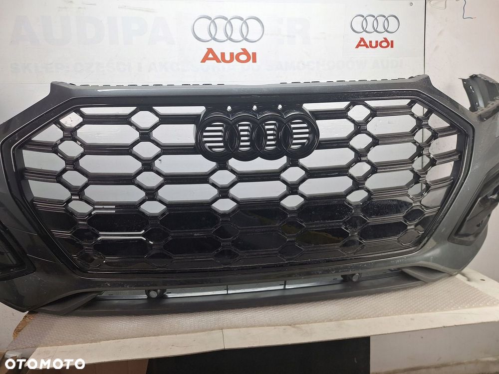 ZDERZAK AUDI SQ5 Q5 80A 80F 2020-2024 S-LINE LIFT BLACK EDITION ATRAPA - 2