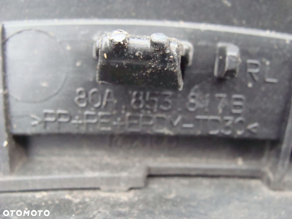 AUDI Q5 S LINE LISTWA BŁOTNIKA LEWA TYLNA 80A853817B - 4