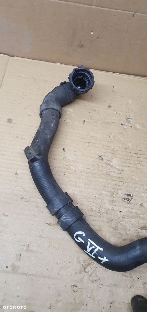 Obudowa termostatu króciec wąż przewód wody VW Golf VI 6 Plus 1.6 TDI 1K0122051FR - 7