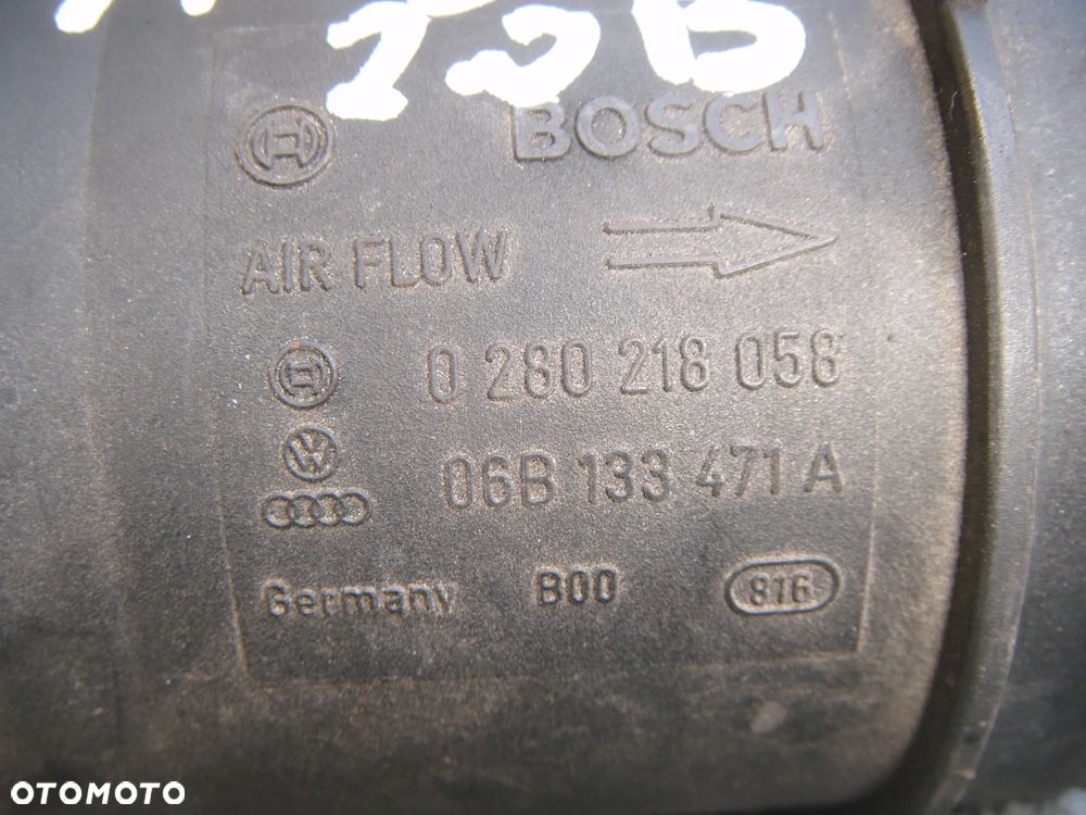 audi a4 b6 2.0b przepływomierz 0280218058 - 2