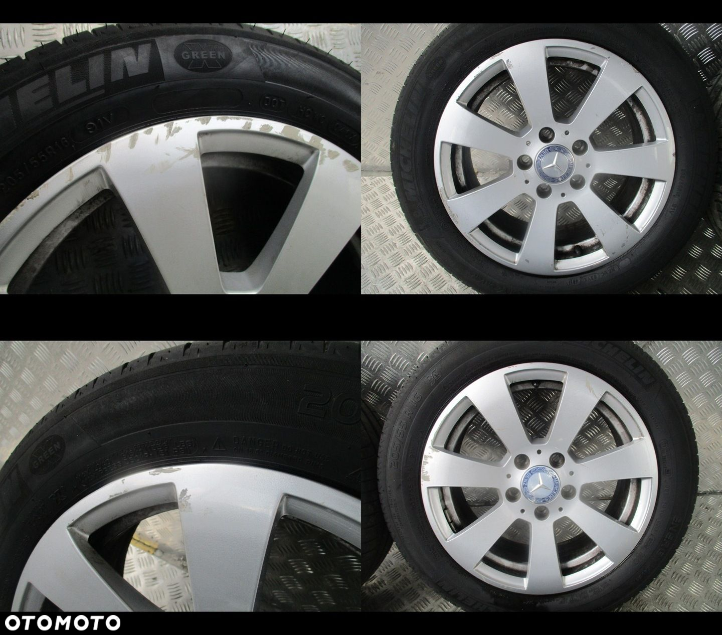 Koła felgi opony Mercedes C-Klasa W 204 R16 6mm - 2