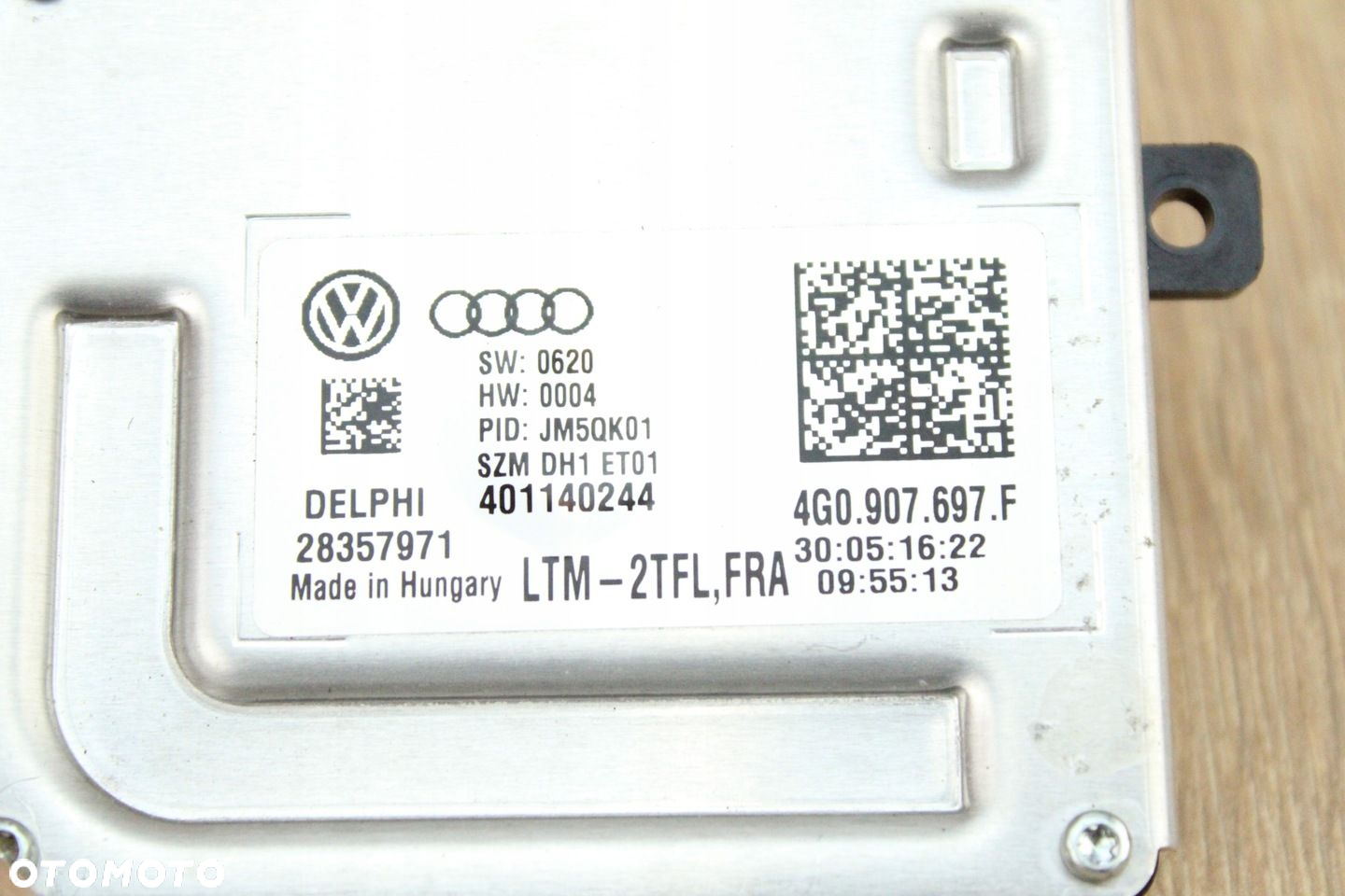 ORYGINALNA PRZETWORNICA MODUŁ LED AUDI A7 C7 4G0907697F 10km - 3