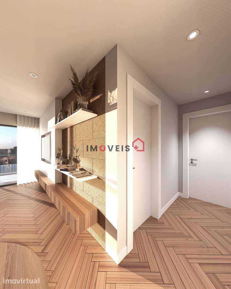 Apartamento T1 Novo - 1º ECO Prédio Pousos - Leiria - Grande imagem: 5/15