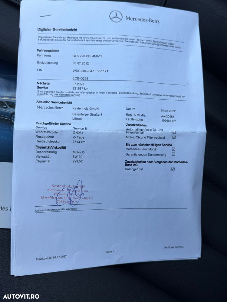 Mercedes-Benz GLK 220 BlueTEC 4Matic 7G-TRONIC - 30