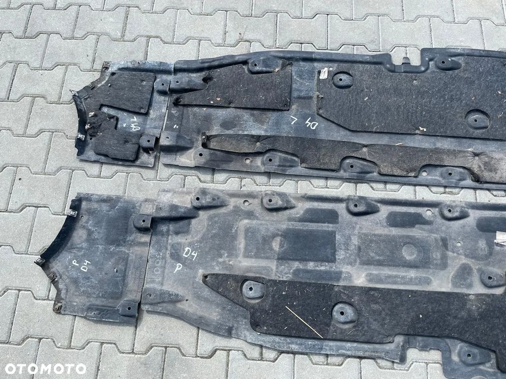 AUDI A8 D4 3.0 TDI OSŁONY PODWOZIA KOMPLET 4H0825206A 4H0825205B - 5