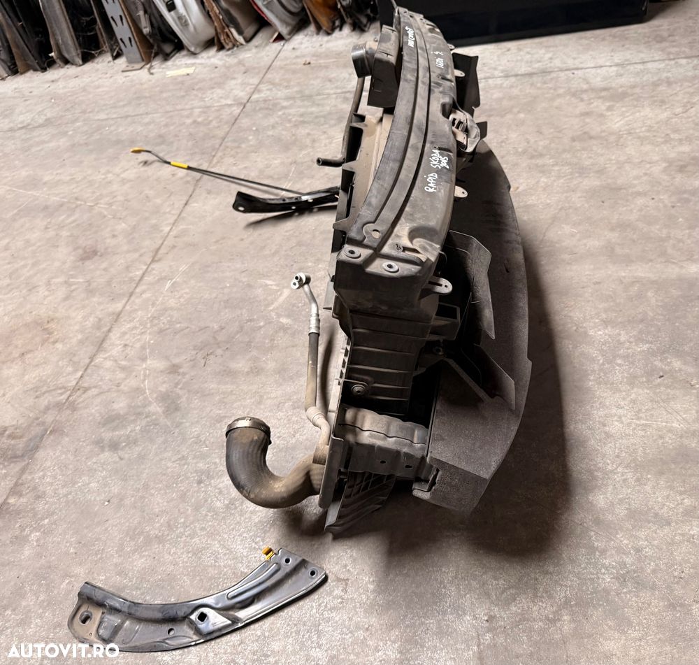 Trager cu radiatoare, ventilator, traversa SKODA RAPID an 2015 1,6 tdi - 4