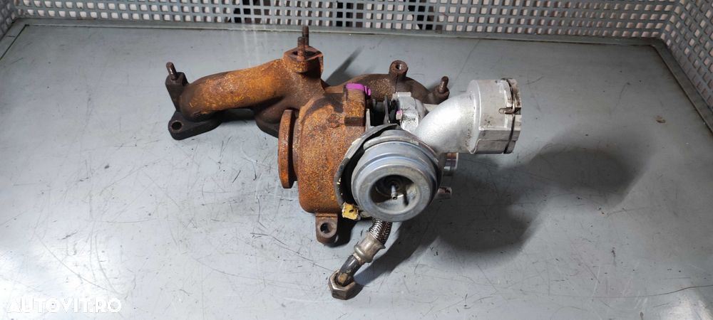 Turbo volkswagen vw golf touran passat 2.0 tdi 140cp BKP BKD AZV 2 axe - 1
